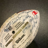 2008 Pro Bowl Team Signed Football Peyton Manning Ben Roethlisberger JSA COA