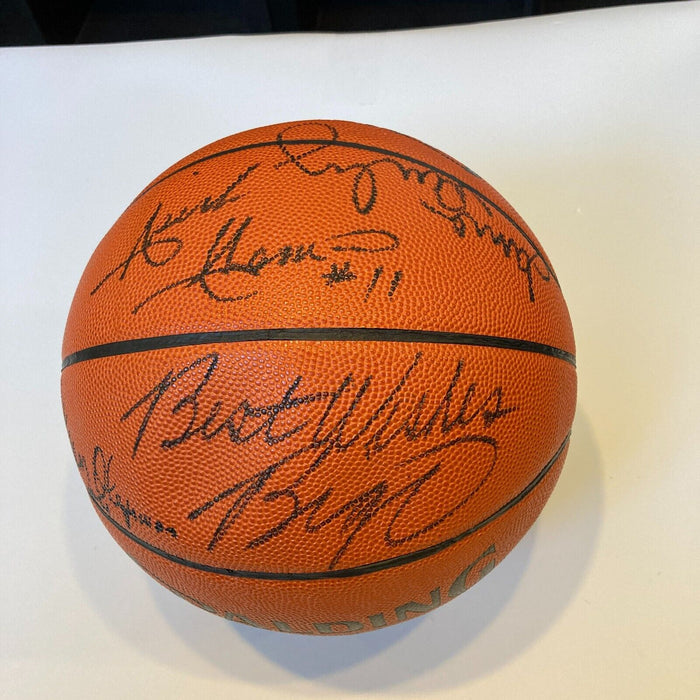 1989 NBA All Star Game Multi Signed Spalding NBA Game Basketball Beckett