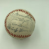 Beautiful Tris Speaker Sweet Spot Single Signed Baseball With JSA COA
