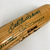Mickey Mantle Joe Dimaggio Ted Williams Hall Of Fame Multi Signed Bat JSA COA