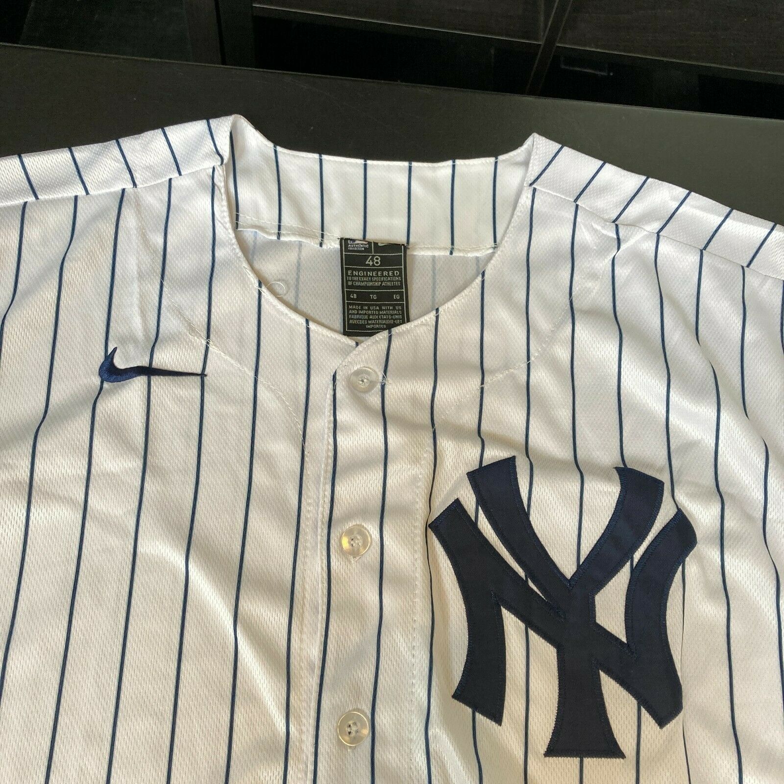 New York Yankees Nike Baseball Jersey Size 48 — Showpieces Sports