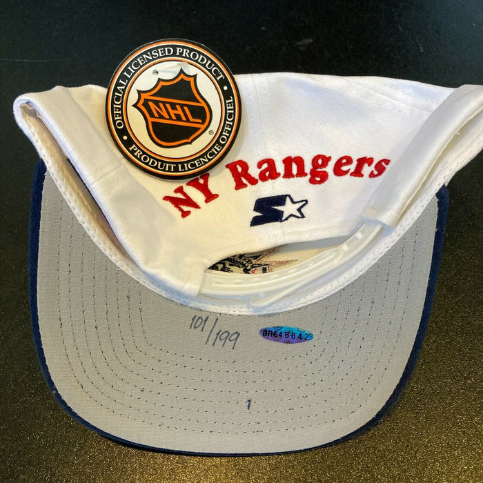 Wayne Gretzky Signed New York Rangers Hat With Upper Deck UDA COA