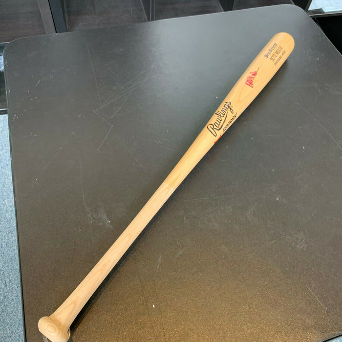 Bette Midler Signed Special Edition Rawlings Baseball Bat With Signed Letter