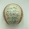 1965 Los Angeles Dodgers World Series Champs Team Signed Baseball Koufax JSA COA