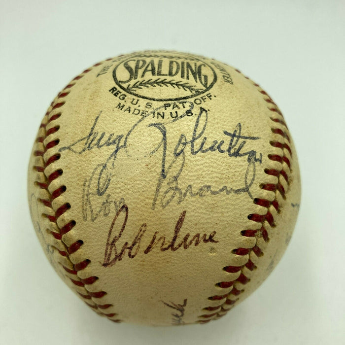 1969 Montreal Expos Inaugural Season Team Signed National League Baseball JSA