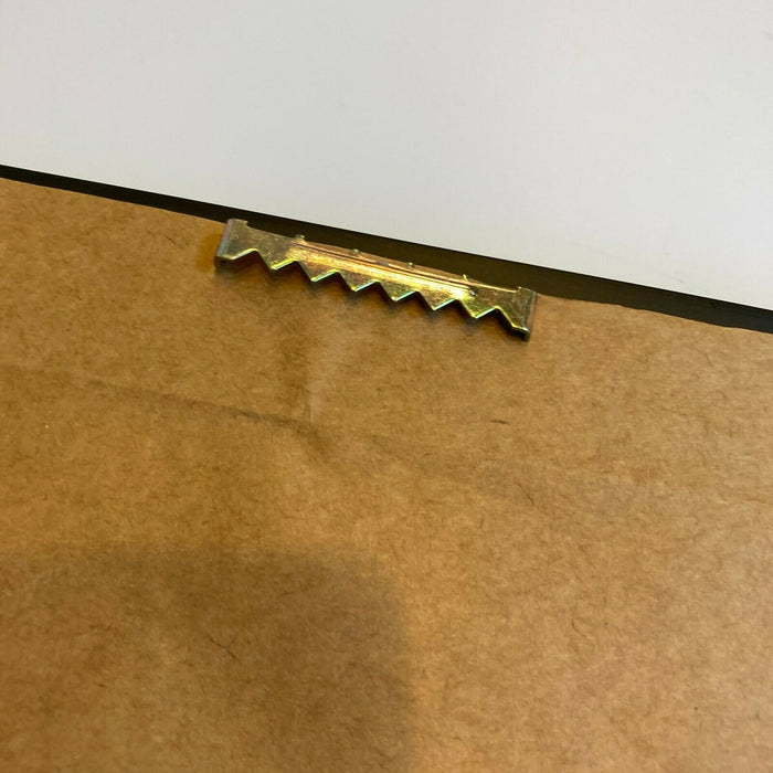 President Donald Trump Signed Make America Great Again 12x27 Framed Sign JSA COA