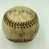 Mickey Lolich Signed Career Win No. 28 Final Out Game Used Baseball Beckett COA