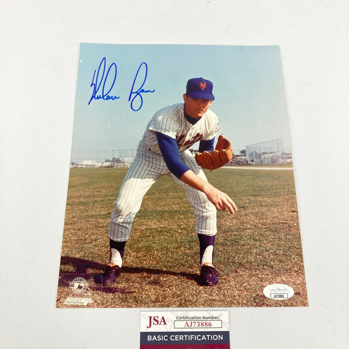 Nolan Ryan Signed Autographed 8x10 Photo JSA COA