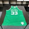 Larry Bird Signed 1985-86 Authentic Boston Celtics Game Model Jersey JSA COA