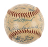 1953 New York Yankees World Series Champs Team Signed Baseball Mickey Mantle BAS