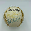 Gold Glove Winners Signed Baseball Don Mattingly Cal Ripken Jr Brooks Robinson