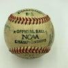 1983 Michigan Wolverines Big Ten Champs Signed Game Used W.S. Baseball JSA COA