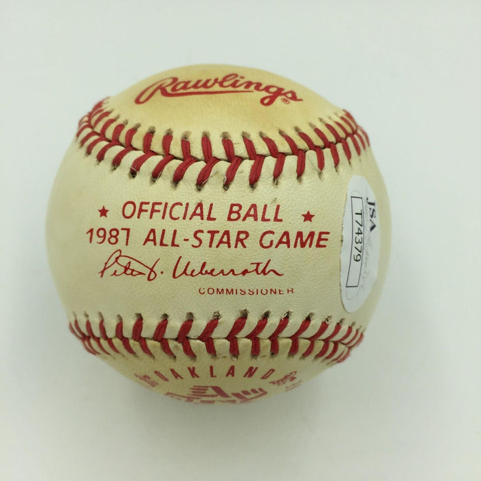 Tony Gwynn & Benito Santiago Signed Inscribed 1989 All Star Game Baseball JSA