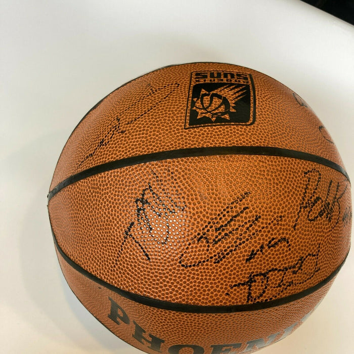 2008-09 Phoenix Suns Team Signed Basketball With JSA COA