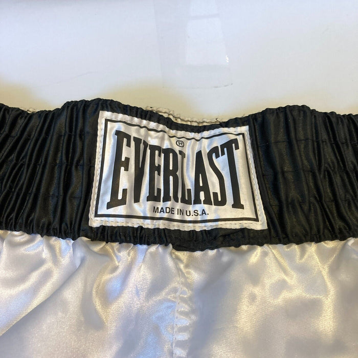 Muhammad Ali Cassius Clay Signed Boxing Trunks Shorts JSA Graded 10 GEM MINT