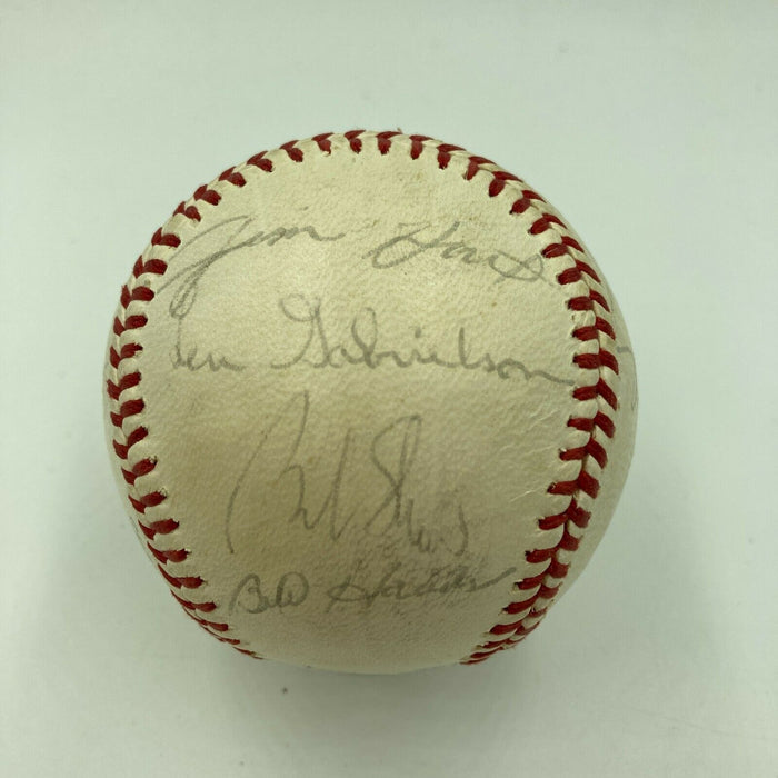 Willie Mays 1965 San Francisco Giants Team Signed Baseball JSA COA
