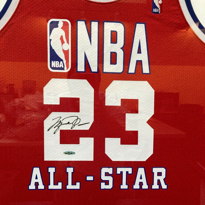 Michael Jordan Signed 1989 Red All-Star Jersey