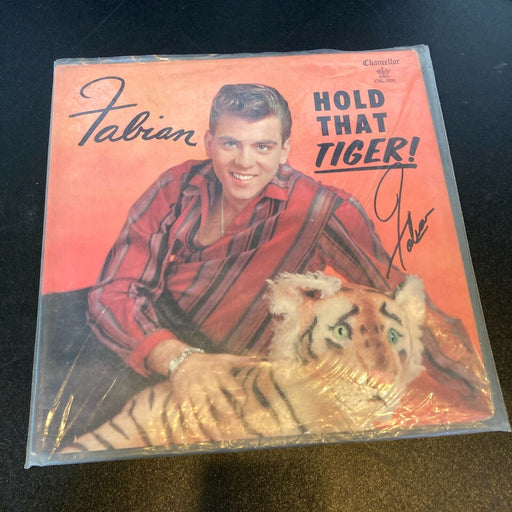 Fabian Signed Autographed Vintage LP Record