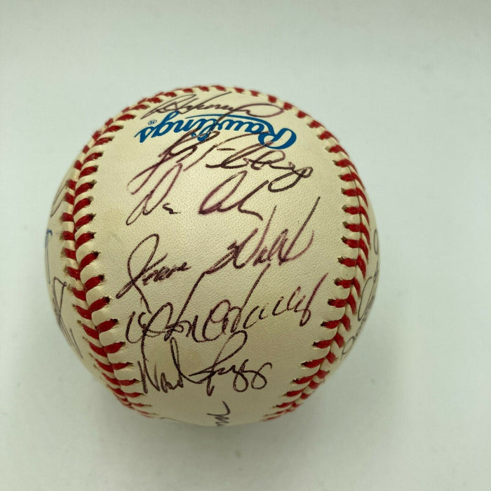 1998 Tampa Bay Devil Rays Inaugural Season Team Signed Major League Baseball