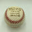 Bernie Williams 1996 ALCS MVP Signed Major League STAT Baseball Steiner & MLB