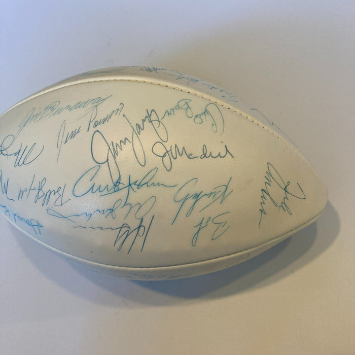 1972 Miami Dolphins Super Bowl Champs Team Signed Wilson Football 40 Sigs JSA