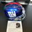 Eli Manning Super Bowl MVP Signed Inscribed Game Used New York Giants Helmet JSA