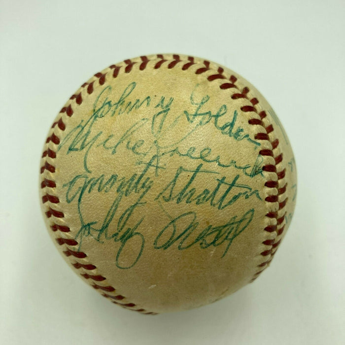 Chicago White Sox HOF Legends Signed Baseball Ed Walsh Red Faber Ray Schalk JSA