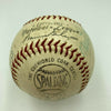 1969 HOF Induction Signed Baseball Pie Traynor Max Carey Sam Rice Grove JSA COA