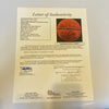Wilt Chamberlain Bill Russell Kareem Abdul-Jabbar Centers Signed Basketball JSA