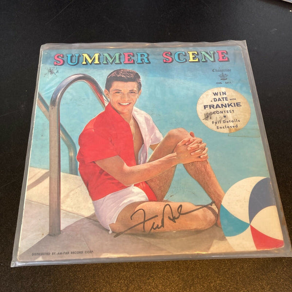 Frankie Avalon Signed Autographed Vintage LP Record