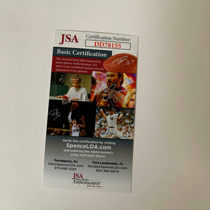 Charlie Gehringer Signed Perez Steele Masterworks Postcard JSA COA