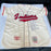 Lou Boudreau Signed Inscribed STATS Cleveland Indians Jersey JSA COA