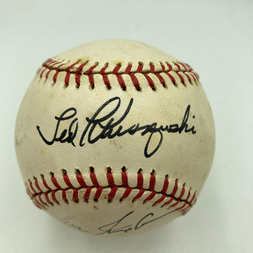 Ted Kluszewski Multi Signed Official League Baseball JSA COA