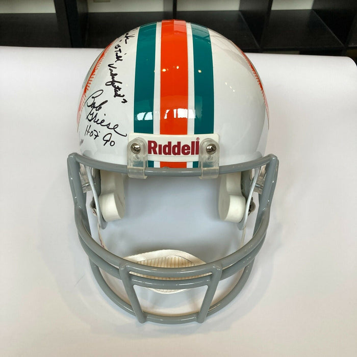 1972 Miami Dolphins Super Bowl Champs Team Signed Authentic Helmet Steiner COA