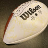 2000 Green Bay Packers Team Signed Wilson NFL Football Brett Favre With JSA COA