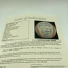 Beautiful HOF Multi Signed Baseball Willie Stargell Lou Brock 12 Sigs JSA COA