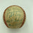 1948 Cleveland Indians World Series Champs Team Signed Baseball With JSA COA