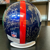 Stunning 2011 New York Giants Super Bowl Champs Team Signed Helmet Steiner COA