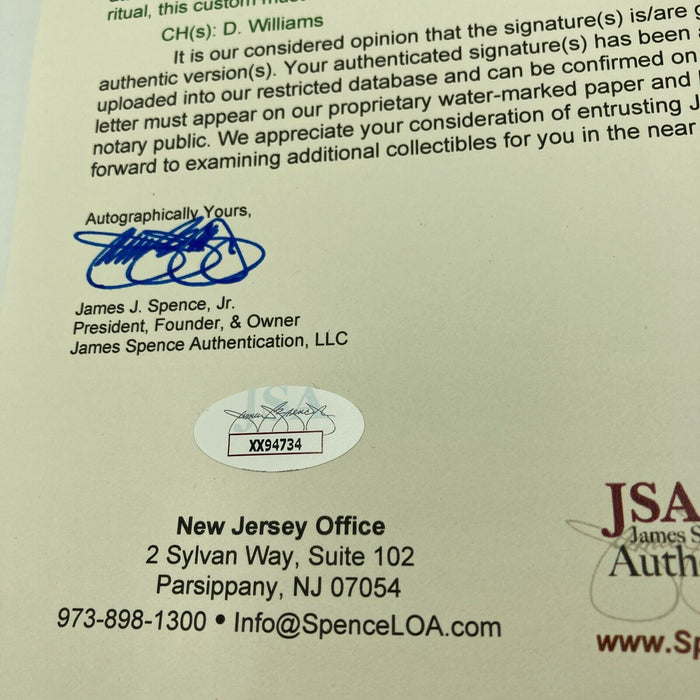 1972 Oakland A's Athletics World Series Champs Team Signed Baseball JSA COA