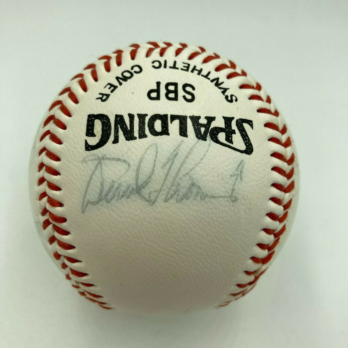 1983 Los Angeles Dodgers Team Signed Baseball With JSA COA NL West Champs