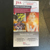 Bruno Sammartino Signed Autographed Vintage Wrestling Magazine With JSA COA