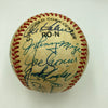 Beautiful Joe DImaggio Sandy Koufax Hall Of Fame Multi Signed Baseball JSA COA