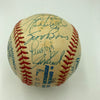 1998 New York Yankees World Series Champs Team Signed Baseball Derek Jeter PSA