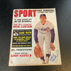 Sandy Koufax Signed 1950's Vintage Sport Baseball Magazine With PSA DNA COA