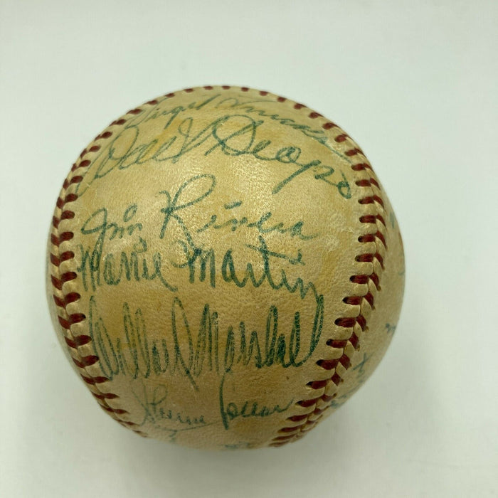 1953 Chicago White Sox Team Signed Autographed Baseball With Nellie Fox
