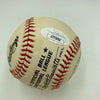 Nice Warren Spahn Signed Official National League Baseball JSA COA