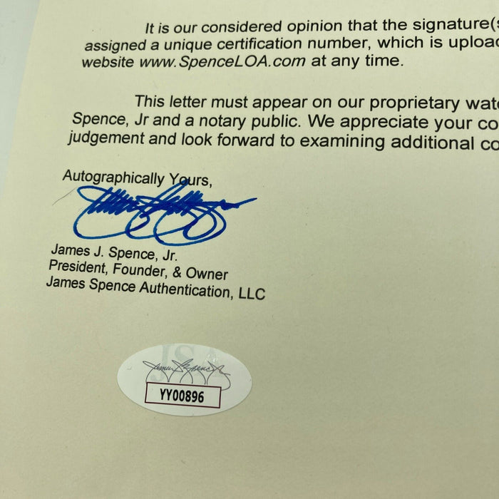 Stunning 1996 New York Yankees World Series Champs Team Signed Baseball JSA COA