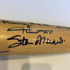 Willie Mays Hank Aaron 3,000 Hit Club Signed Baseball Bat 13 Sigs JSA COA