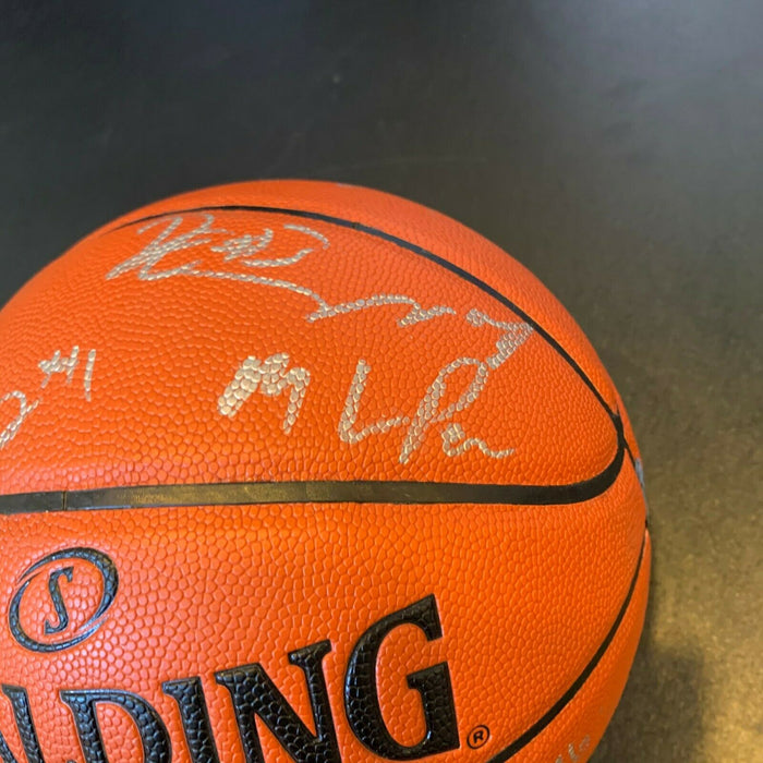 Kobe Bryant 2012-13 Los Angeles Lakers Team Signed NBA Game Basketball JSA COA