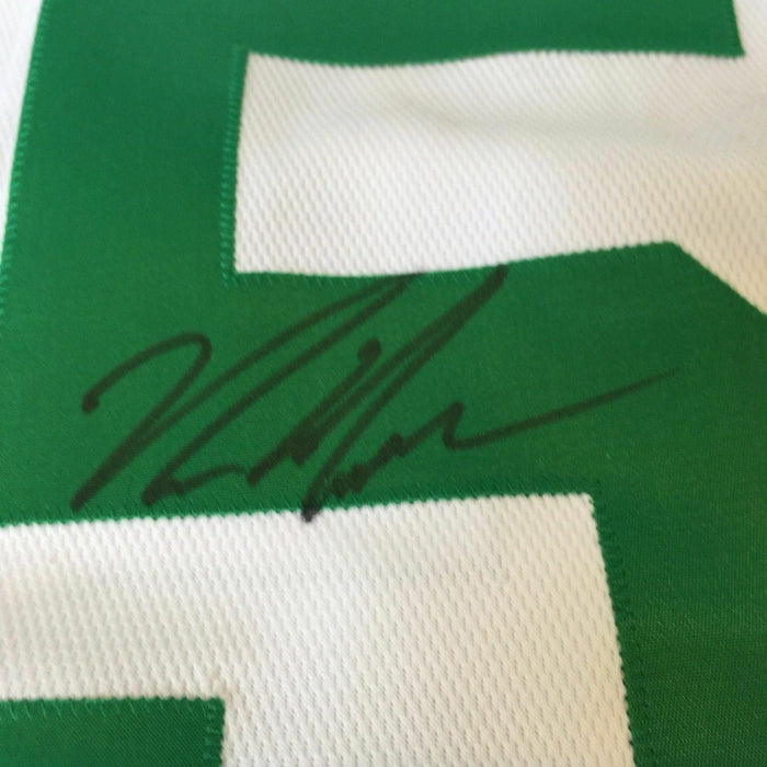 1998-99 Ron Mercer Signed Game Issued Boston Celtics Authentic Jersey JSA